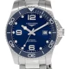 LONGINES HydroConquest 41MM Blue Dial Ceramic Bezel Men's Watch L3.781.4.96.6