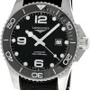 LONGINES HydroConquest 43MM AUTO Black Dial Rubber Men's Watch L3.782.4.56.9