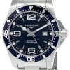 LONGINES HydroConquest 44MM S-Steel Blue Dial Men's Watch L3.841.4.96.6