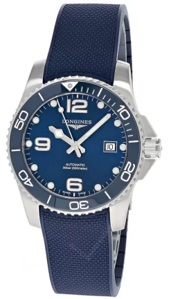 LONGINES HydroConquest AUTO 41MM Blue Rubber Men's Watch L37814969