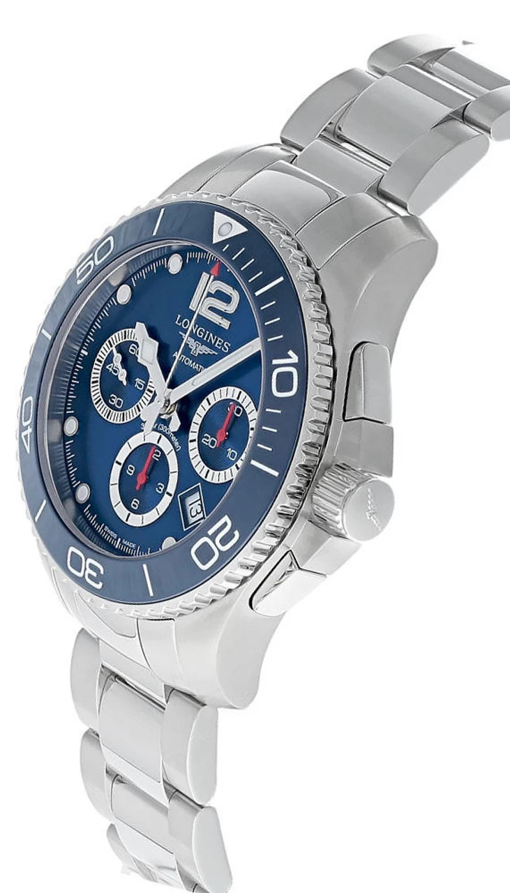 LONGINES HydroConquest AUTO 43MM SS Blue Dial Men's Watch L38834966 2 LONGINES HydroConquest AUTO 43MM SS Blue Dial Men's Watch L38834966 - Image 2