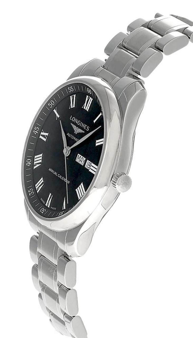 LONGINES Master Collection AUTO 42MM SS Annual Calendar Men's Watch L2.920.4.51.6 2 LONGINES Master Collection AUTO 42MM SS Annual Calendar Men's Watch L2.920.4.51.6 - Image 2