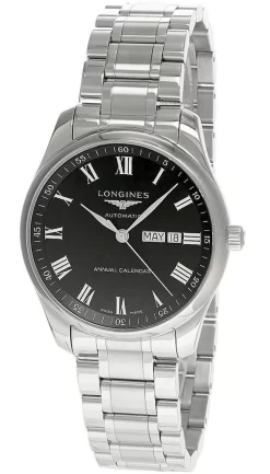 LONGINES Master Collection AUTO 42MM SS Annual Calendar Men's Watch L2.920.4.51.6
