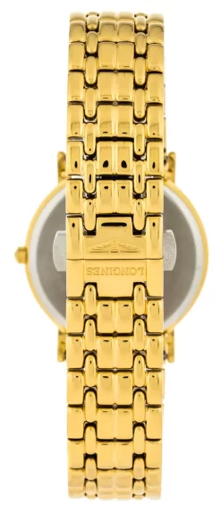 LONGINES Presences 33MM Quartz Yellow PVD Coating Watch L4.819.2.32.8 -Fashion Accessories Shop longines watches longines presences 33mm quartz yellow pvd coating watch l48192328 51403.1653077071