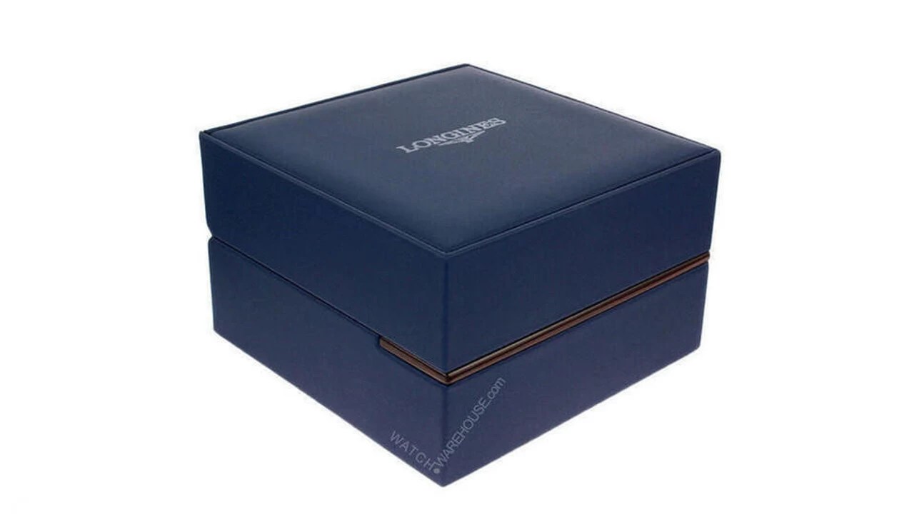 LONGINES Record 38.5MM AUTO SS Black Dial Men's Watch L2.820.4.56.6 4 LONGINES Record 38.5MM AUTO SS Black Dial Men's Watch L2.820.4.56.6 - Image 4