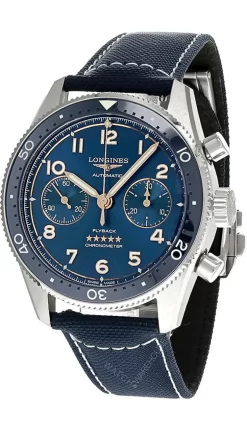 LONGINES Spirit Flyback AUTO 42MM Blue Dial Men's Watch L3.821.4.93.2