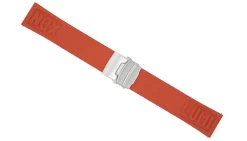 LUMINOX 24MM Red Rubber Cut-To-Fit Strap FPX.2406.30Q.K