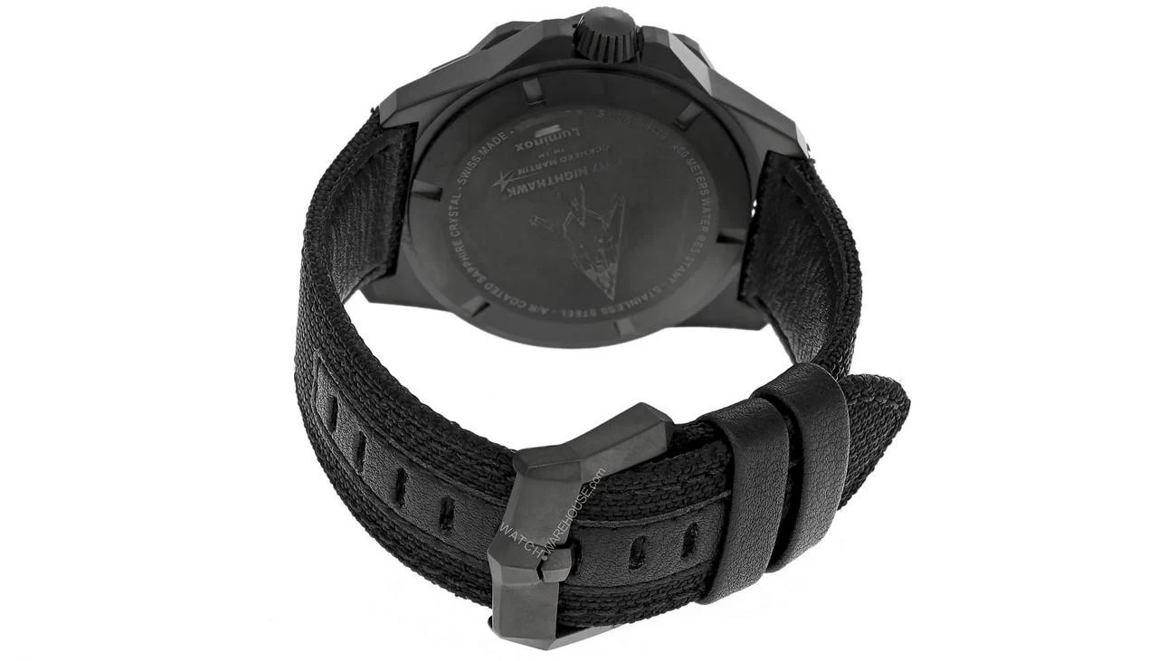 LUMINOX F-117 Nighthawk 6420 Series 44MM SS Fabric Strap Watch XA.6421 3 LUMINOX F-117 Nighthawk 6420 Series 44MM SS Fabric Strap Watch XA.6421 - Image 3
