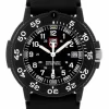 LUMINOX Navy Seal 43MM Black Dial Rubber Strap Men's Watch XS.3001.F