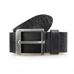Men’s Heritage Full-Grain Leather Belt With Antique Pewter Buckle