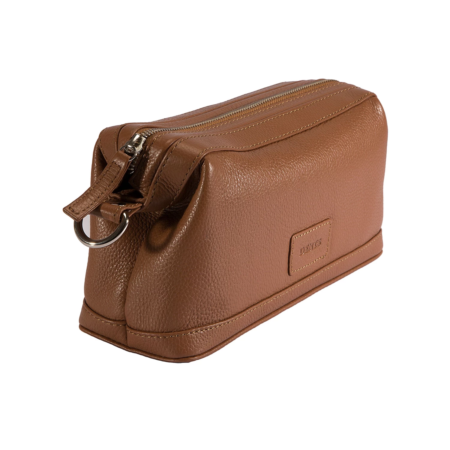 Pebble Grain Leather Wash Bag 2 Pebble Grain Leather Wash Bag - Image 2