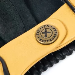 Men's The Suited Racer Touchscreen Leather Driving Gloves -Fashion Accessories Shop mens the suited racer leather driving gloves cork black strap