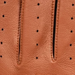 Men's The Suited Racer Touchscreen Leather Driving Gloves -Fashion Accessories Shop mens the suited racer leather driving gloves tan black stitching