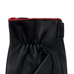 Men's The Suited Racer Touchscreen Leather Driving Gloves With Wristwatch Cut-out -Fashion Accessories Shop mens the suited racer watch leather gloves black berry palm cuff