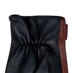 Men's The Suited Racer Touchscreen Leather Driving Gloves With Wristwatch Cut-out -Fashion Accessories Shop mens the suited racer watch leather gloves english tan palm cuff