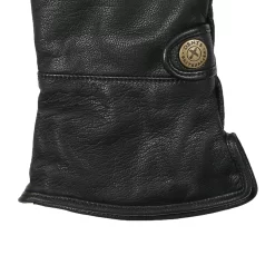 Men's The Suited Racer Touchscreen Water-Resistant Wool-Lined Goatskin Leather Gauntlet Gloves -Fashion Accessories Shop mens the suited racer water resistant gloves black gauntlet cuff