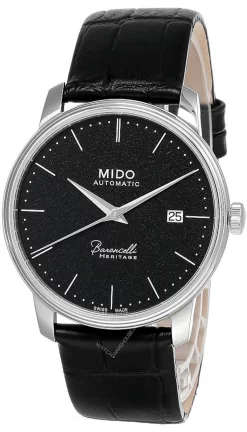 MIDO Baroncelli Heritage 39MM AUTO BLK Dial Men's Watch M027.407.16.050.00