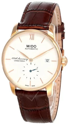 MIDO Baroncelli Limited Edition 38MM AUTO LTHR Men's Watch M8608.3.26.8