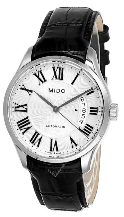 MIDO Belluna II 40MM AUTO Silver Dial LTHR Men's Watch M024.407.16.033.00