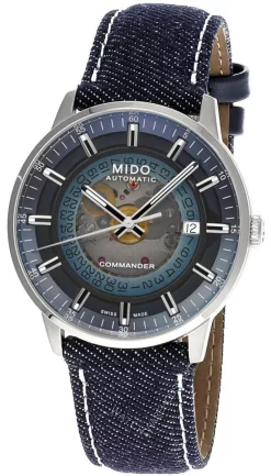 MIDO Commander 40MM AUTO Blue Strap Men's Watch M021.407.18.411.00