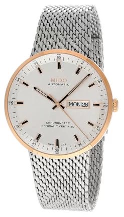 MIDO Commander Icone AUTO 42MM SS Mesh Men's Watch M031.631.21.031.00