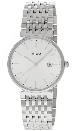 MIDO Dorada 38MM Quartz SS Silver Dial Men's Watch M033.410.11.031.00