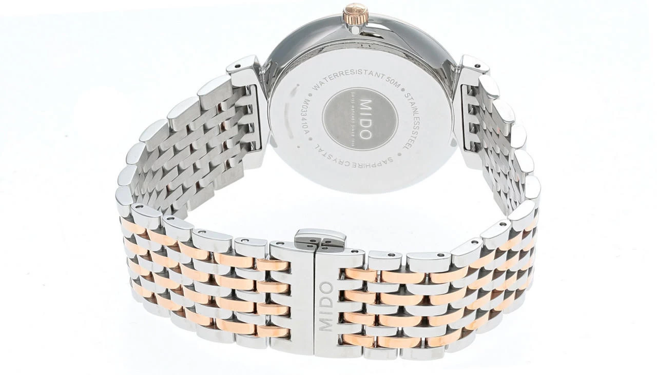 MIDO Dorada 38MM Quartz SS Two-Tone Men's Watch M033.410.22.013.00 3 MIDO Dorada 38MM Quartz SS Two-Tone Men's Watch M033.410.22.013.00 - Image 3