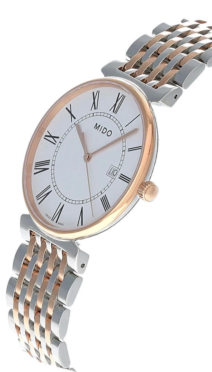 MIDO Dorada 38MM Quartz SS Two-Tone Men's Watch M033.410.22.013.00 2 MIDO Dorada 38MM Quartz SS Two-Tone Men's Watch M033.410.22.013.00 - Image 2