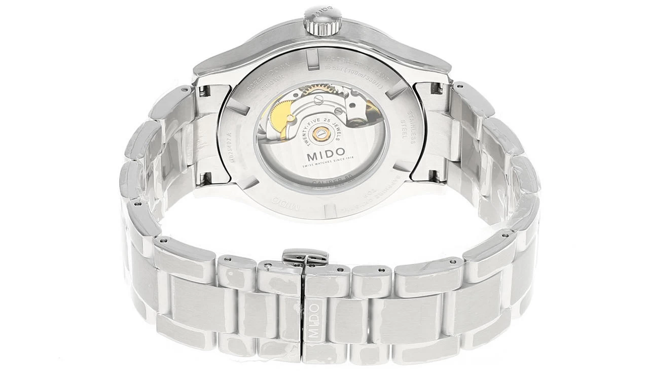 MIDO Multifort 42MM AUTO SS Black Dial Men's Watch M025.407.11.061.00 3 MIDO Multifort 42MM AUTO SS Black Dial Men's Watch M025.407.11.061.00 - Image 3