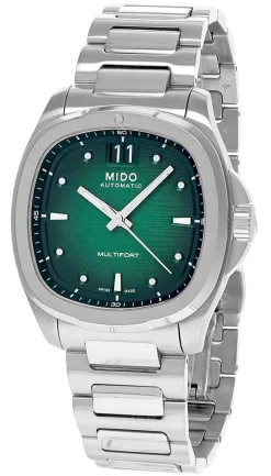 MIDO Multifort TV Big Date 40MM SS Green Dial Men's Watch M049.526.11.091.00