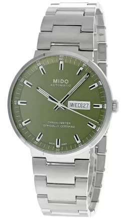 MIDO Ocean Commander Icone AUTO 42MM Olive Green Dial Men's Watch M031.631.11.091.00