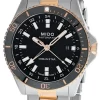 MIDO Ocean Star GMT 44MM SS Black Dial Rose Gold Men's Watch M026.629.22.051.00