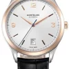 MONTBLANC Heritage 18K 38MM Auto Silvery-White Dial Men's Watch 112521