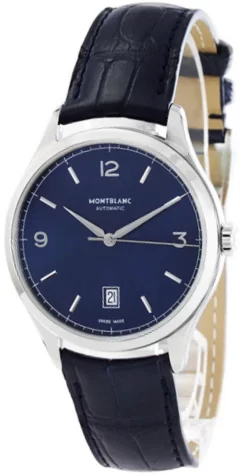 MONTBLANC Heritage Chronometrie 40MM AUTO Blue Dial Men's Watch 116481