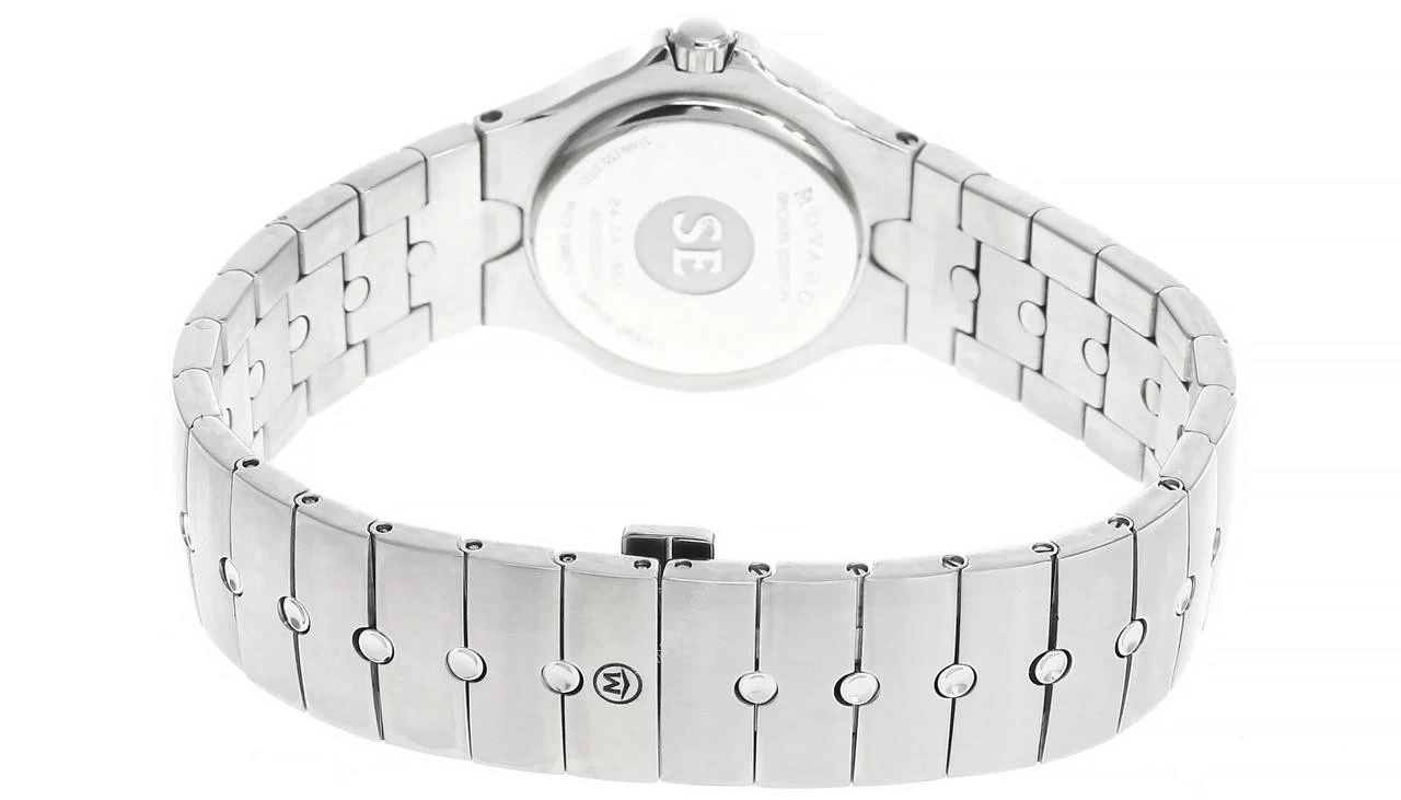 MOVADO 27MM Quartz SS Diamond MOP Dial Women's Watch 0604483 3 MOVADO 27MM Quartz SS Diamond MOP Dial Women's Watch 0604483 - Image 3