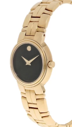 Fashion Accessories Shop -Fashion Accessories Shop movado watches movado artiko stainless steel blk dial gold tone womens watch 0605711 94343.1652728722