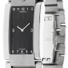 MOVADO Elliptica Automatic S-Steel Black Dial Men's Watch 0604830