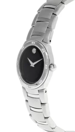 Fashion Accessories Shop -Fashion Accessories Shop movado watches movado juro s steel black dial diamond bezel womens watch 0605032 10743.1680286120