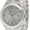 MOVADO Juro Stainless Steel Silver Dial Date Display Men's Watch 0605407