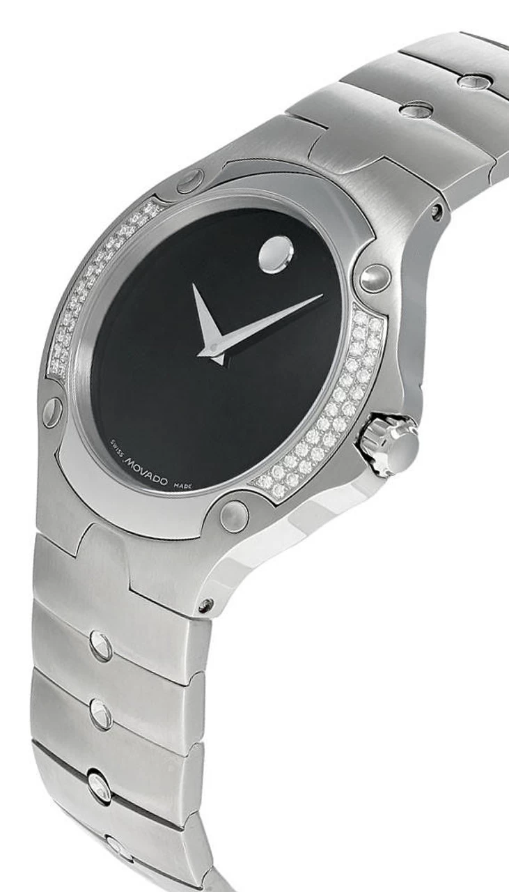 MOVADO Museum Sports Edition 38MM SS Black Dial Unisex Watch 84.G1.1892.D 2 MOVADO Museum Sports Edition 38MM SS Black Dial Unisex Watch 84.G1.1892.D - Image 2