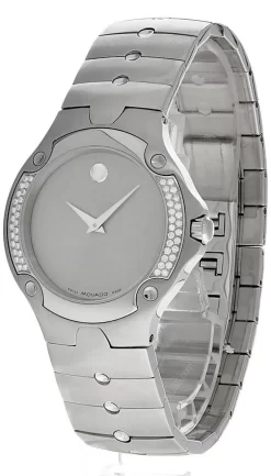 MOVADO Museum Sports Edition 38MM SS Silver Dial Unisex Watch 84.G1.1892.S