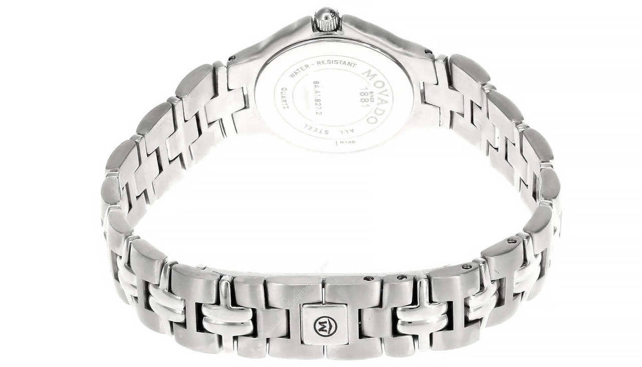 MOVADO Museum Stainless Steel Black Dial Women's Watch 0602753 3 MOVADO Museum Stainless Steel Black Dial Women's Watch 0602753 - Image 3