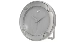 MOVADO Quartz Stainless Steel Silver Dial DESK CLOCK