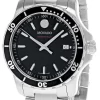 MOVADO Series 800 40MM Stainless Steel Black Dial Men's Watch 2600135