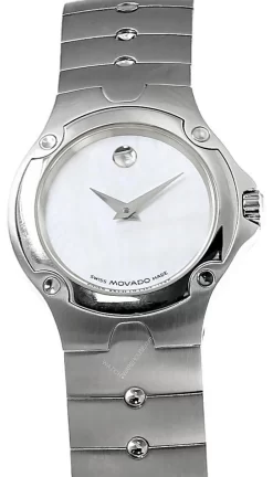 MOVADO Sport LTD 27MM SS White MOP Dial Women's Watch 0604459-MOP -Fashion Accessories Shop movado watches movado sport ltd 27mm ss white mop dial womens watch 0604459 mop 15008.1668186079