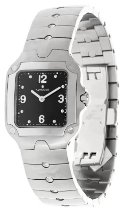 MOVADO Sports Edition S-Steel Black Dial Women's Watch 0605267