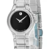 MOVADO Sprita Quartz Stainless Steel Black Dial Women's Watch 0604685