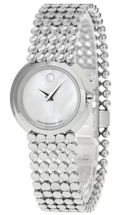 MOVADO Trembrili Quartz MOP Dial Bracelet Women's Watch 0605368