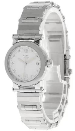 MOVADO Vizio 24MM Quartz S-Steel White Dial Women's Watch 83-36-828