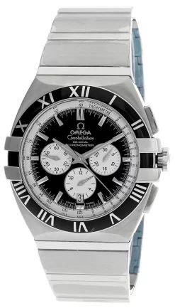 OMEGA Constellation DOUBLE EAGLE 41MM CHRONO BLK Dial Watch 1519.51.00